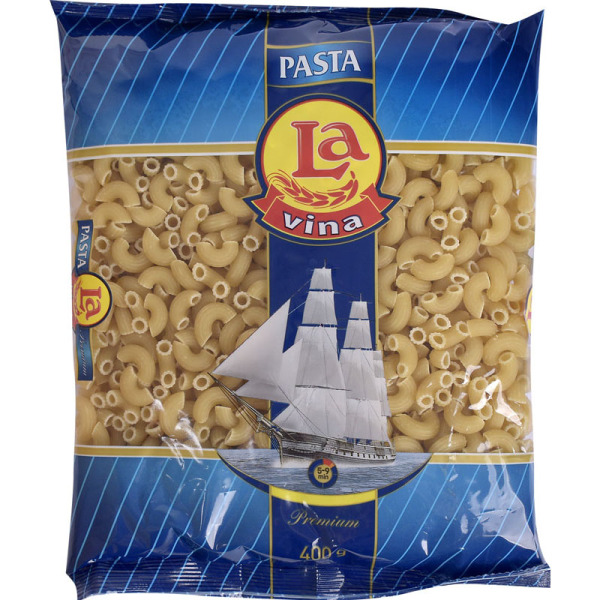 Makaroni LA VINA radziņi 0.4KG
