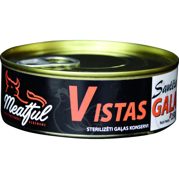 Sautēta vistas gaļa 250g